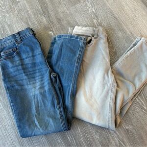 Wonder Nation boys set of 2 jeans size 14